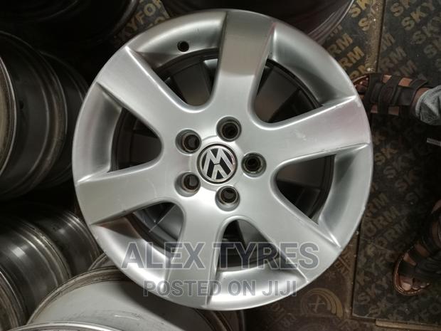 Size 15 Inches Vw Alloy Sport Rims Set