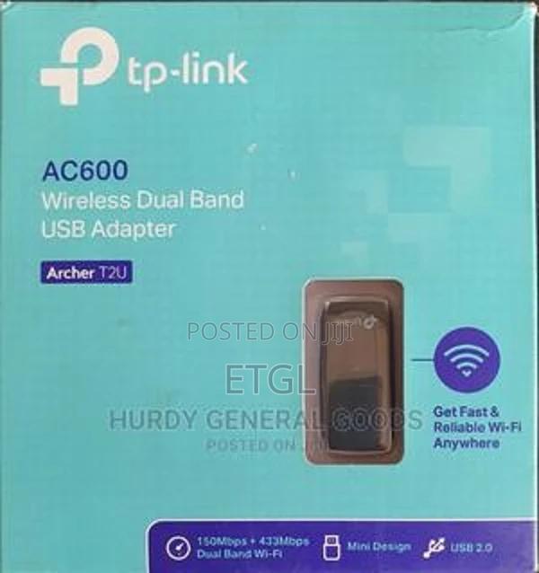 Tp-Link AC600 Wireless Dual Band USB Adapter - Tl-Archer T2U