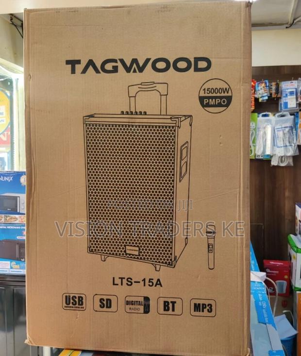 Tagwood 15 Inches Trolley Speaker - main view