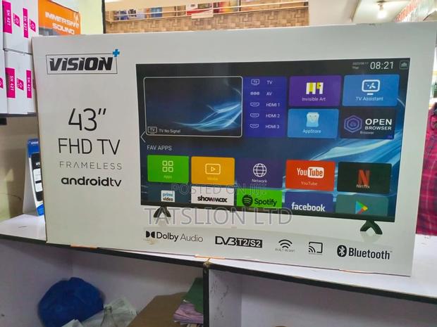Vision Plus VP8843SF,43" Inch Frameless FHD Smartandroid TV - main view