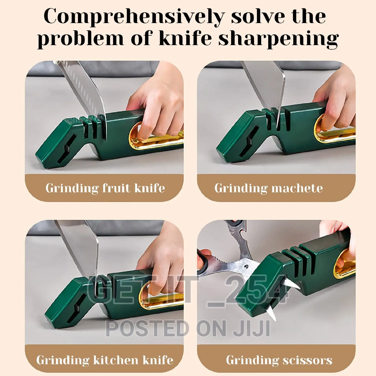 4 Stage Knife Sharpener