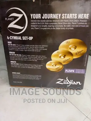 Zildjian Cymbals Set 5pcs- Plk4pk