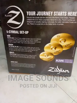 Heavy Zildjian Cymbal Sets (Hihat, Crash Ride)