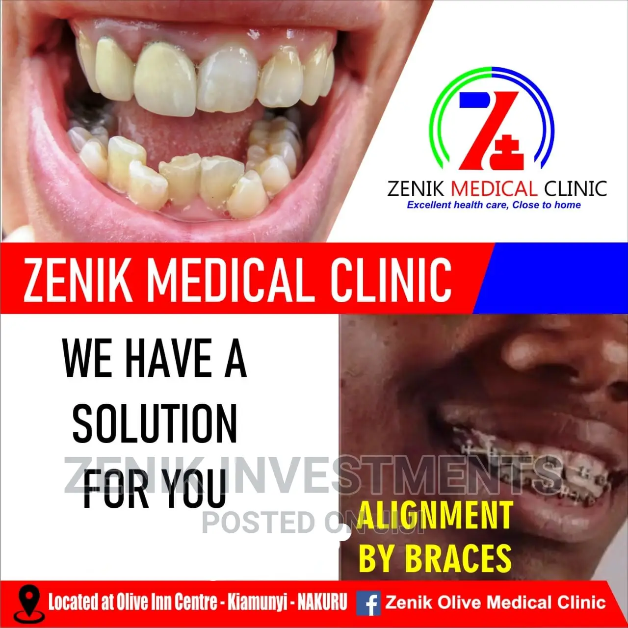 Teeth Alignment With Braces in Rongai Health & Beauty Services