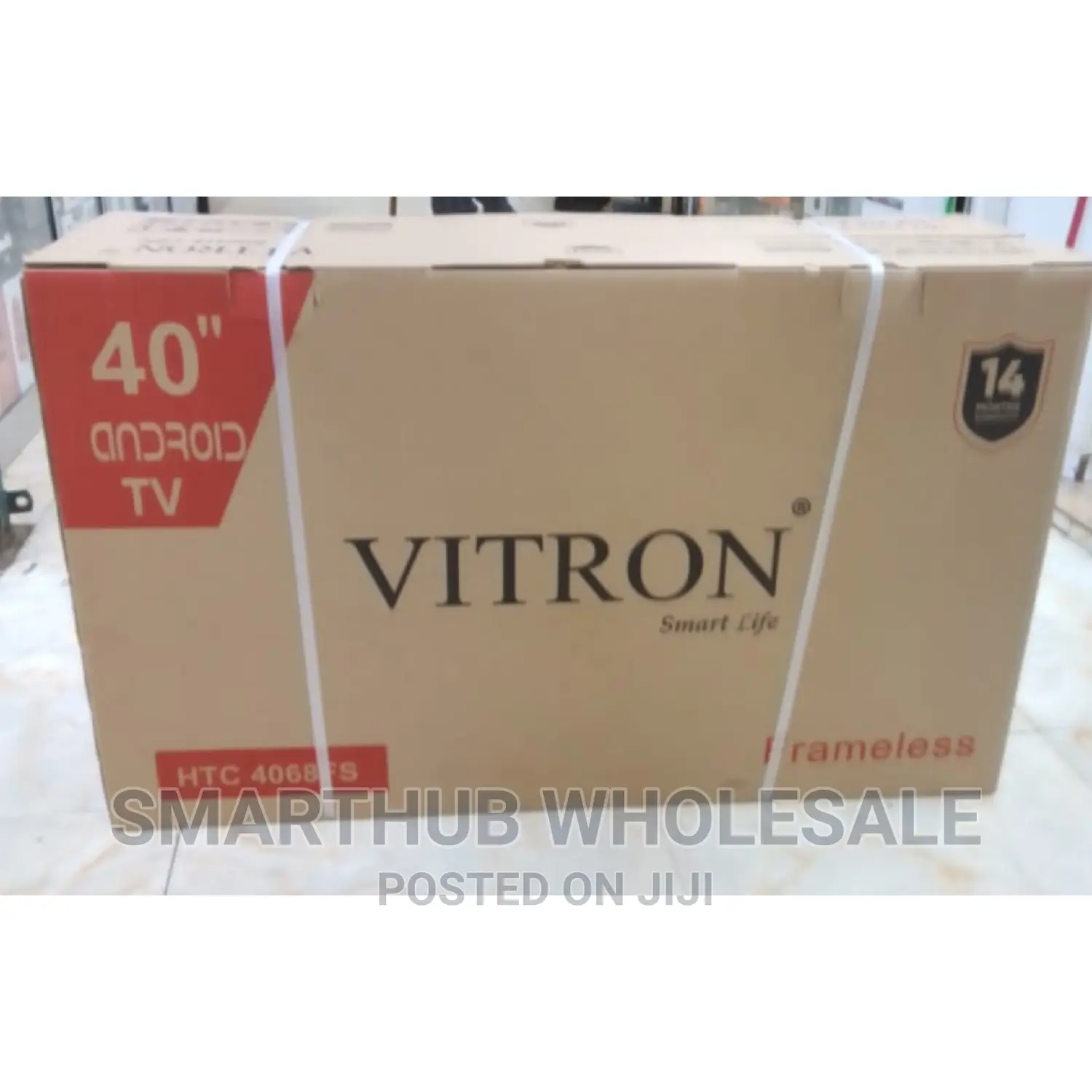 Vitron 40inch Tv Frameless Androad Tv