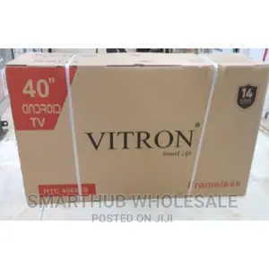 Vitron 40inch Tv Frameless Androad Tv