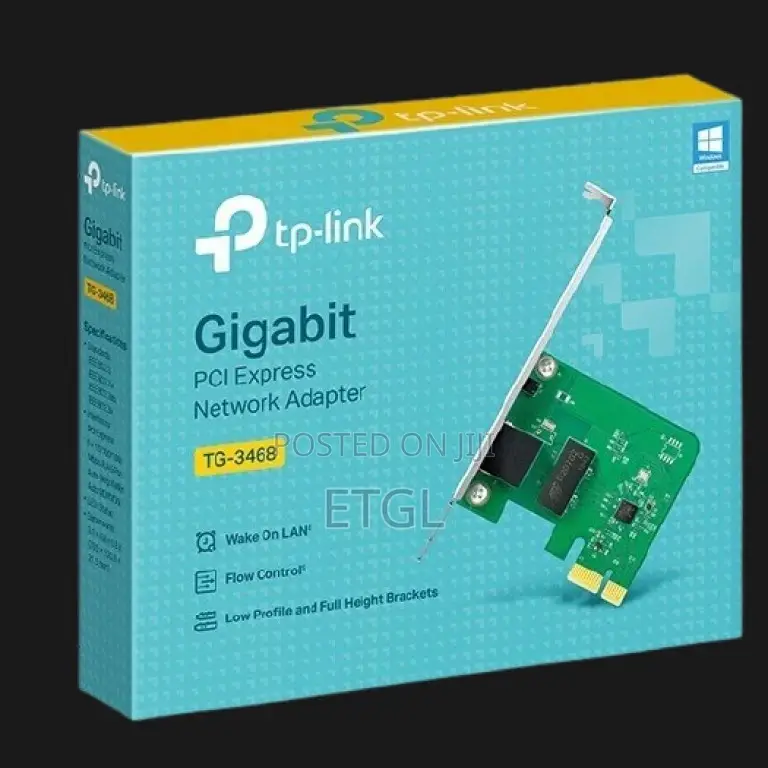 Tp-Link Gigabit PCI Express Network Adapter - TG-3468