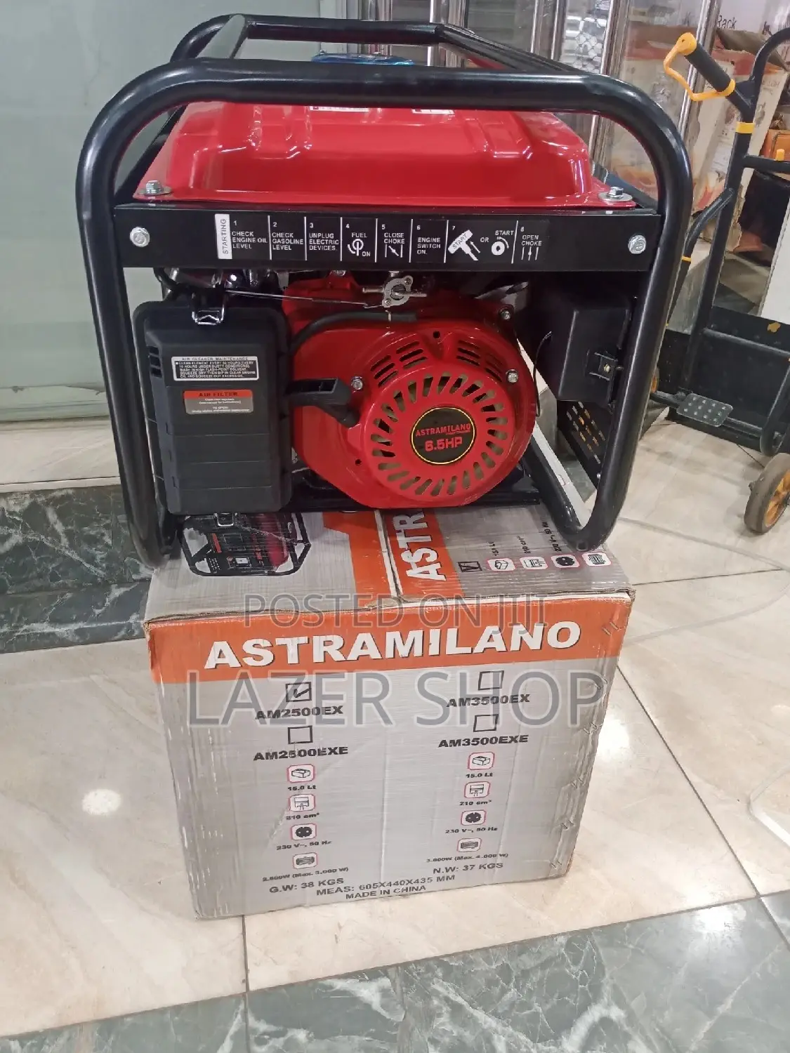 Astramilano 3000w Generator 