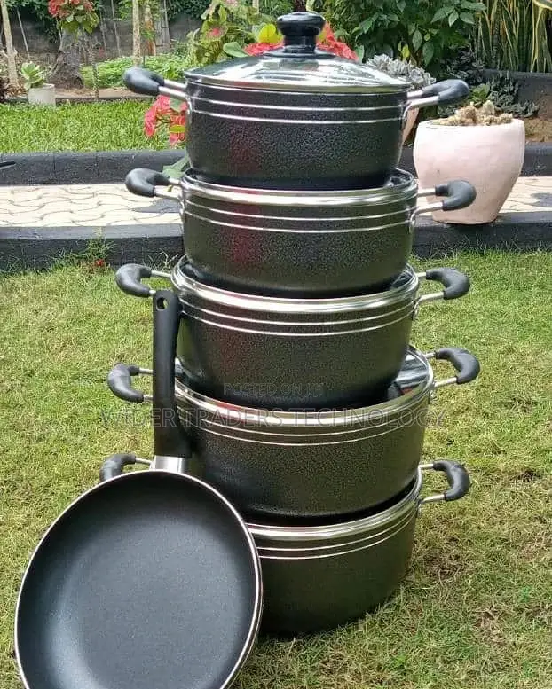 14 Piece Tc Non-Stick Cookware Set With Lids
