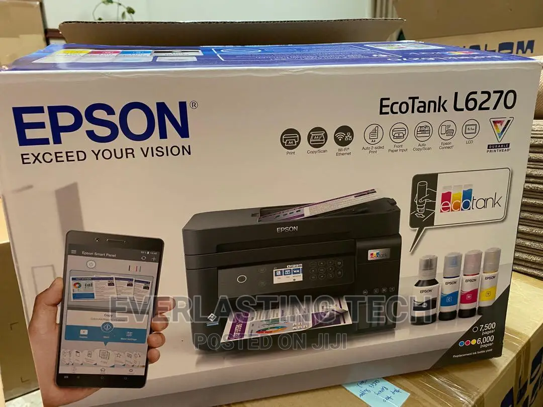 Epson Ecotank L6270 Print/Copy/Scan Printer
