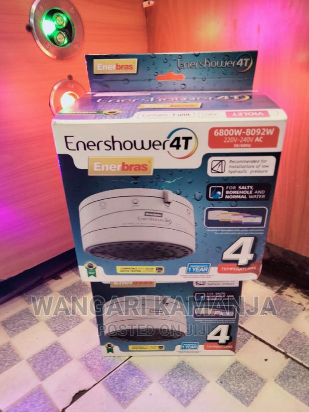 Enershower 4T Salty and Normal Water