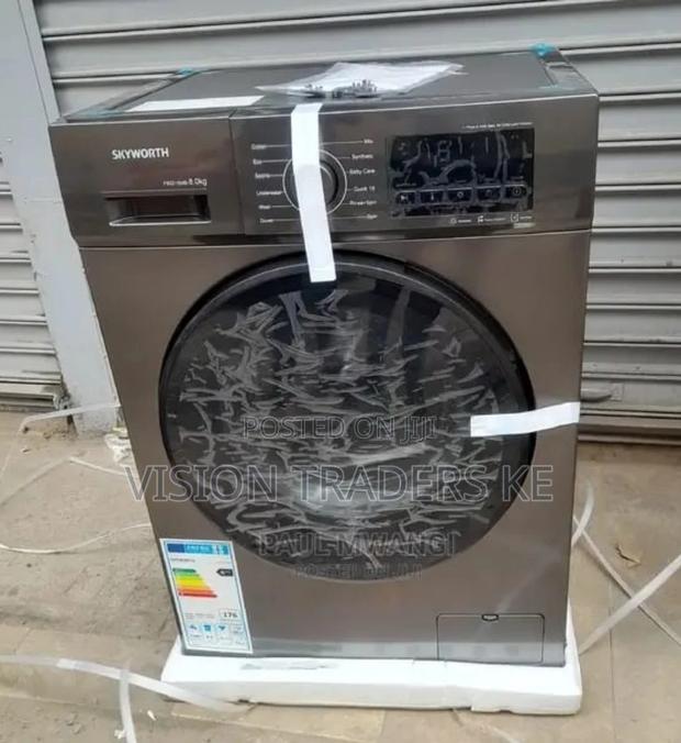 Skyworth 8kgs Front Load Washing Machine - main view