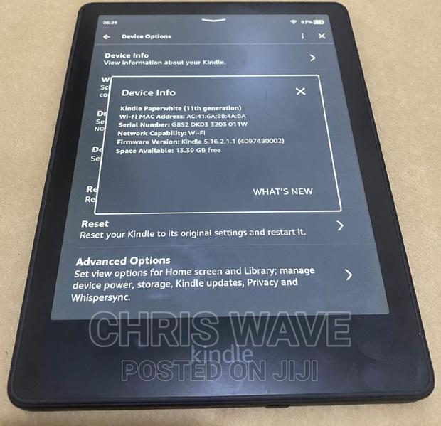 Amazon Kindle Paperwhite 16 GB Black - thumbnail 4