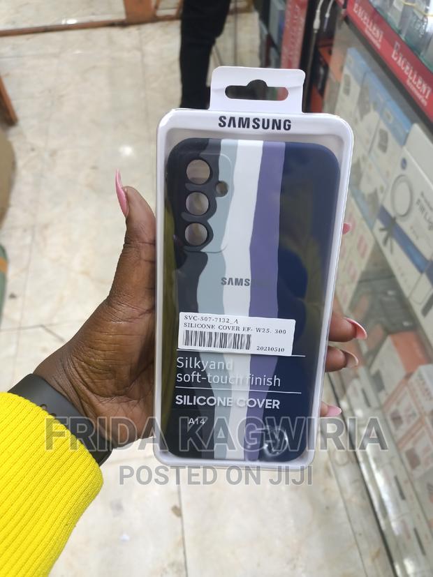 Samsung A14 Rainbow Silicone Case - thumbnail 2