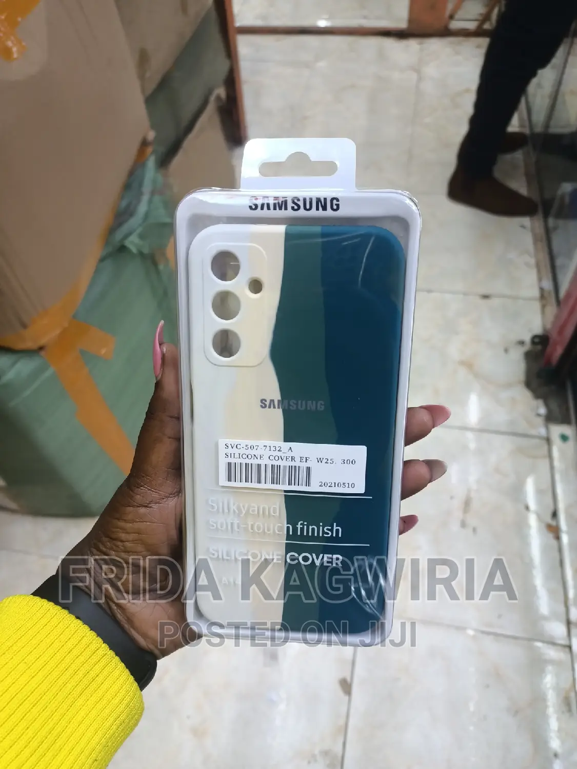 Samsung A14 Rainbow Silicone Case