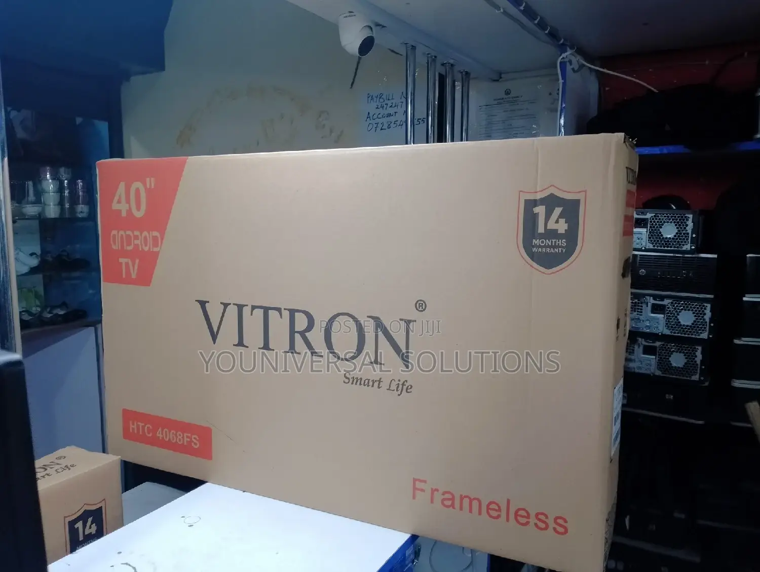 Htc4068fs- Vitron 40inch Frameless