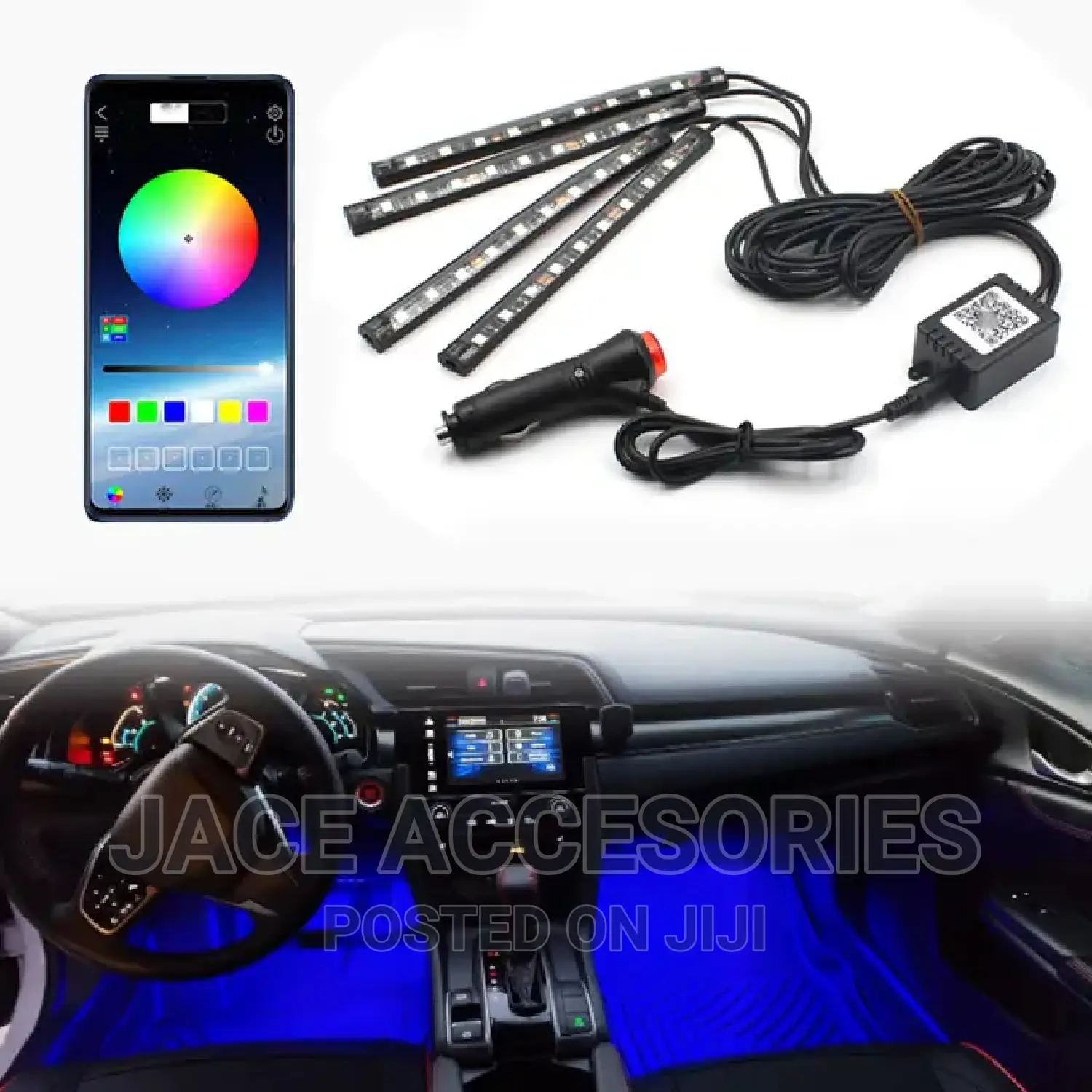 Interior Car RGB Footlights