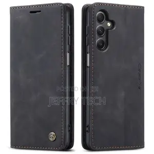 Generic Galaxy A24 4G Case, Retro PU Leather Wallet Case Car
