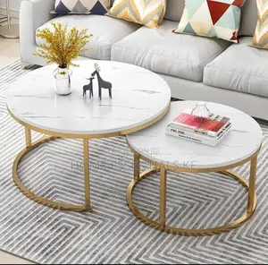 Pure Marble Effect Nesting Table