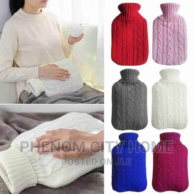 Hit Water Bottle With Knitted Cover