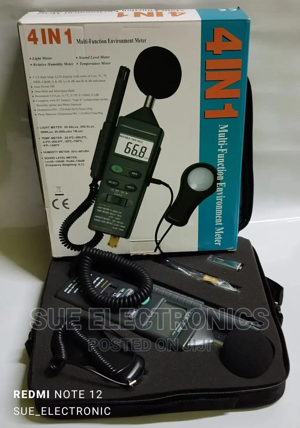 St 8820 4 in 1 Multifunction Environment Meter