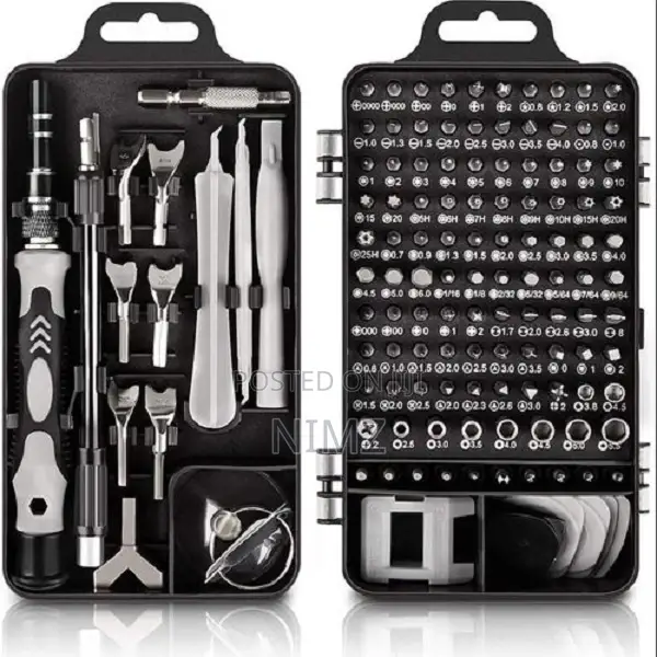 Generic Computer Repair Kit, 122 in 1 Magnetic Laptop Screwd