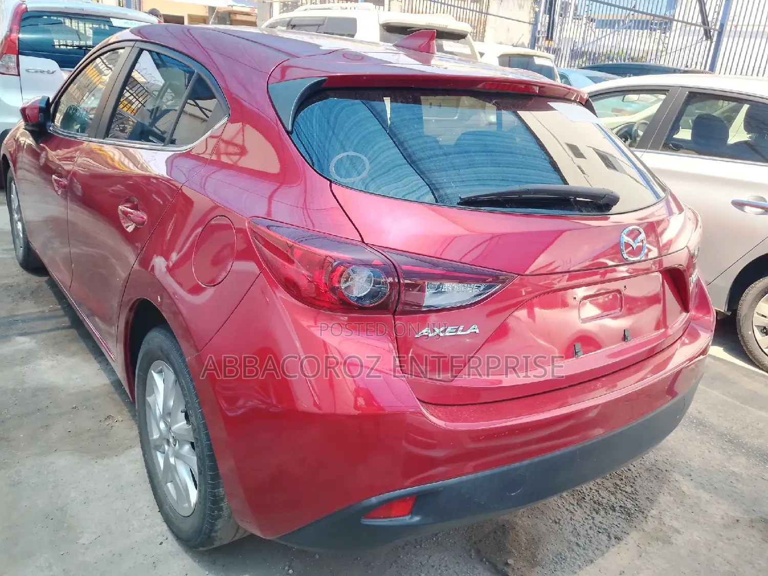 Mazda Axela 2015 Red