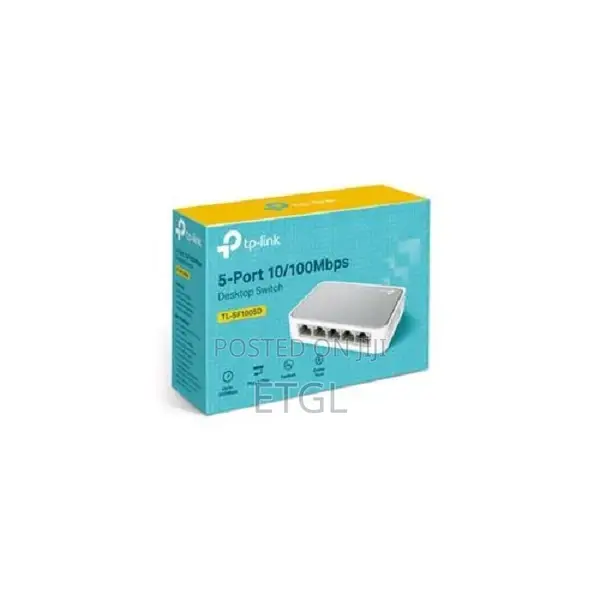 Tp-Link 5-Port 10/100mbps Desktop Switch - Tl-Ls1005