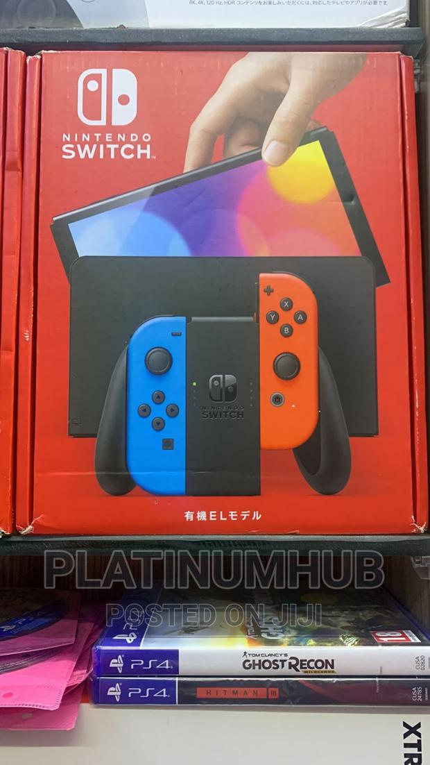 Oled Nintendo Switch - main view