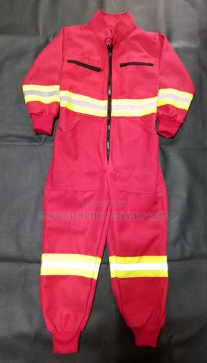 Reflective CBC Professional Kid's Firefighter Overall - main view