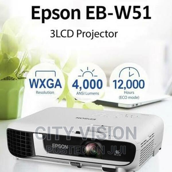 Epson Projector Eb-W51 Projector With 4000 Lumens - thumbnail 4