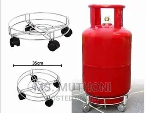 *Gas Cylinder Moveable Trolley