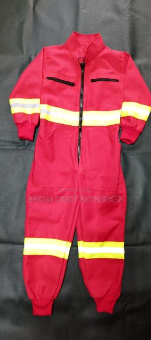 CBC Customized Reflective Red Overall - main view