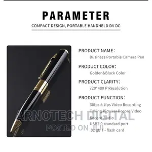 Mini Wireless Hidden Video Camera Pen