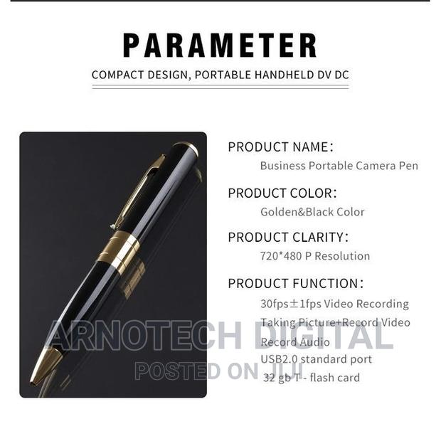 Mini Wireless Hidden Video Camera Pen - thumbnail 2