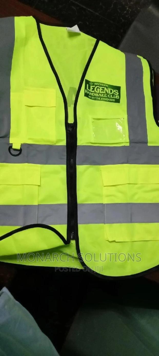 We Have Green Executive Reflector Jackets - main view