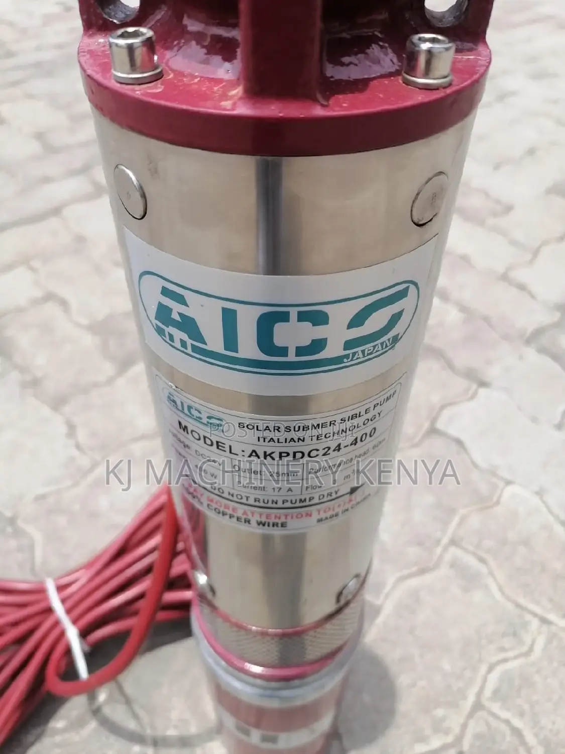 Submersible Solar Water Pump-60metres Depth~Quality Brand.