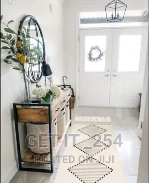 Beautiful Boho Wooven Mat* Can Be Used in the Kitchen
