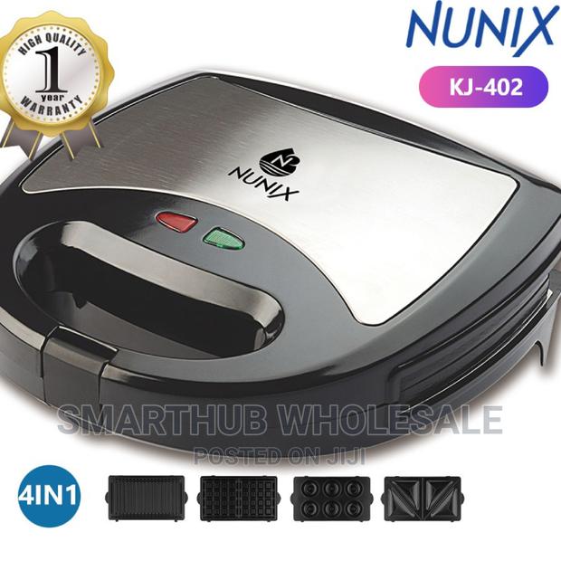Nunix 4 in 1 Sandwich Maker Available