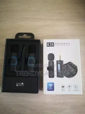 Wireless Lavalier Lapel Noise Reduction Microphone
