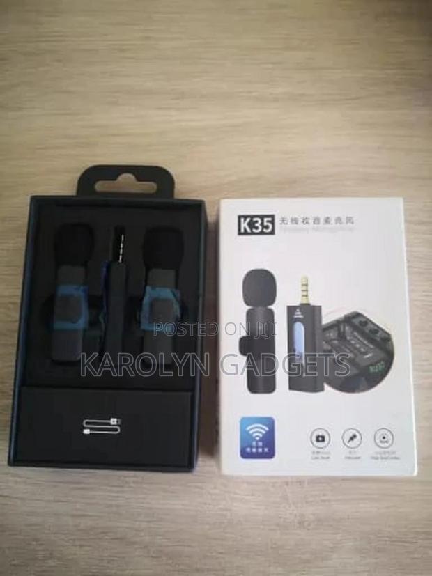 Wireless Lavalier Lapel Noise Reduction Microphone
