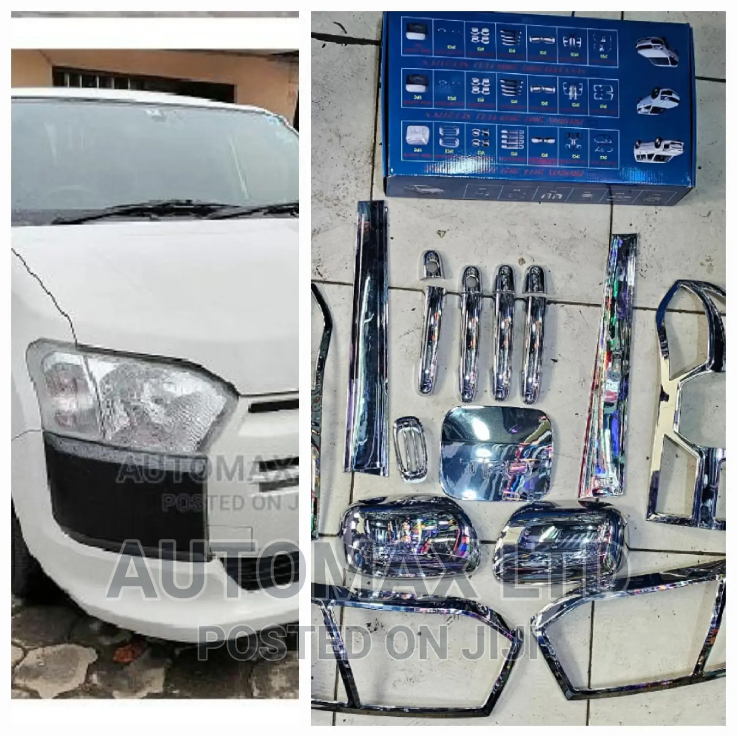 Toyota Probox/Succeed Yr2012+, Full Set Chrome Finish