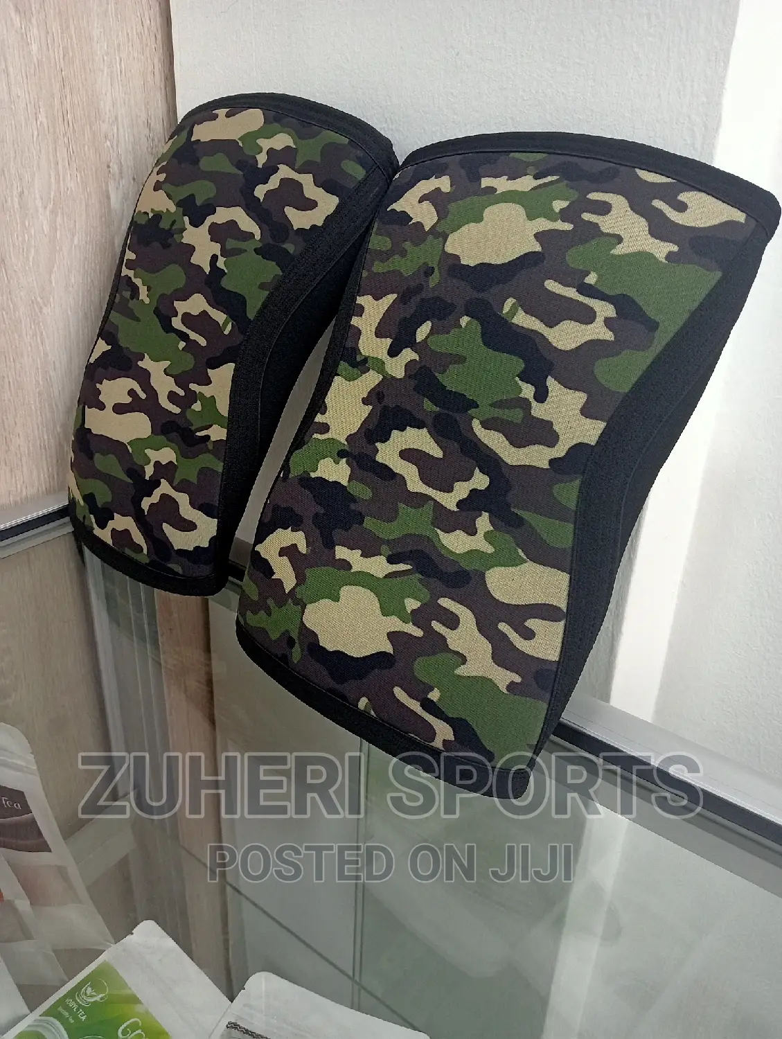Military Theme Knee Support Sleeves Comfortable Fit