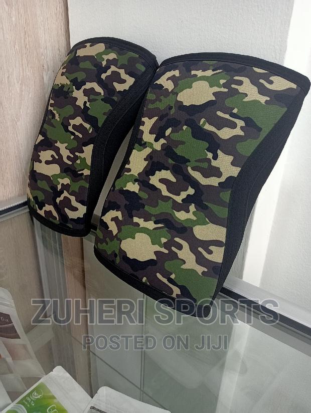 Military Theme Knee Support Sleeves Comfortable Fit - main view