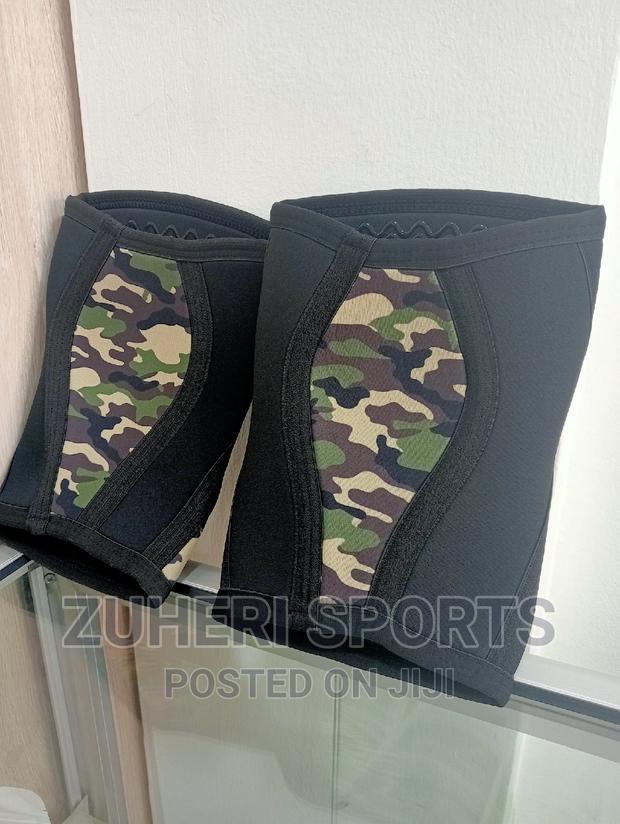 Military Theme Knee Support Sleeves Comfortable Fit - thumbnail 2