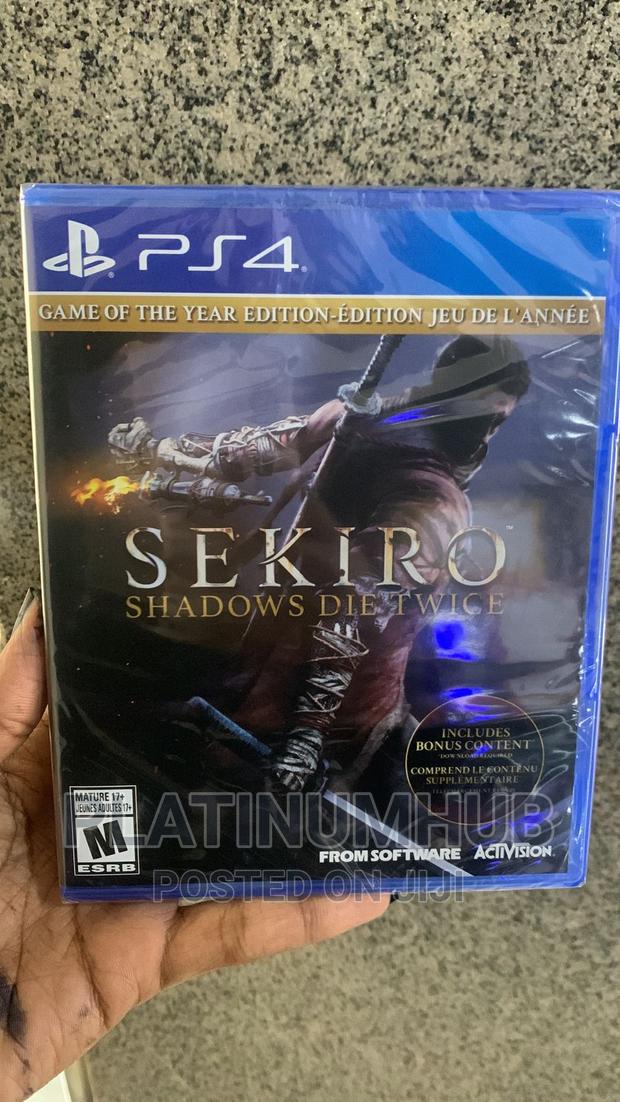 Play Station 4 Sekiro Shadows Die Twice - main view