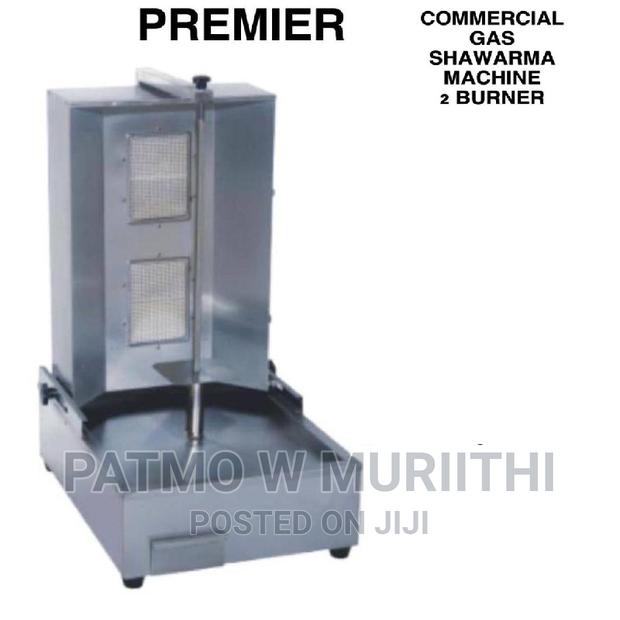 Commercial Gas Shawarma Machine 2 Burner