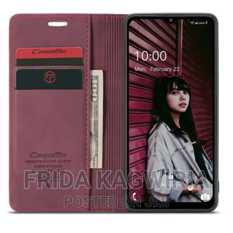 Samsung Galaxy Z Fold 4 Caseme Leather Flip Case