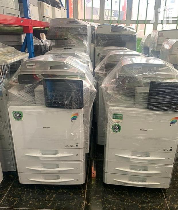 Coloured Ricoh Aficio MP C300 Photocopier Printer Scanner Machine - main view