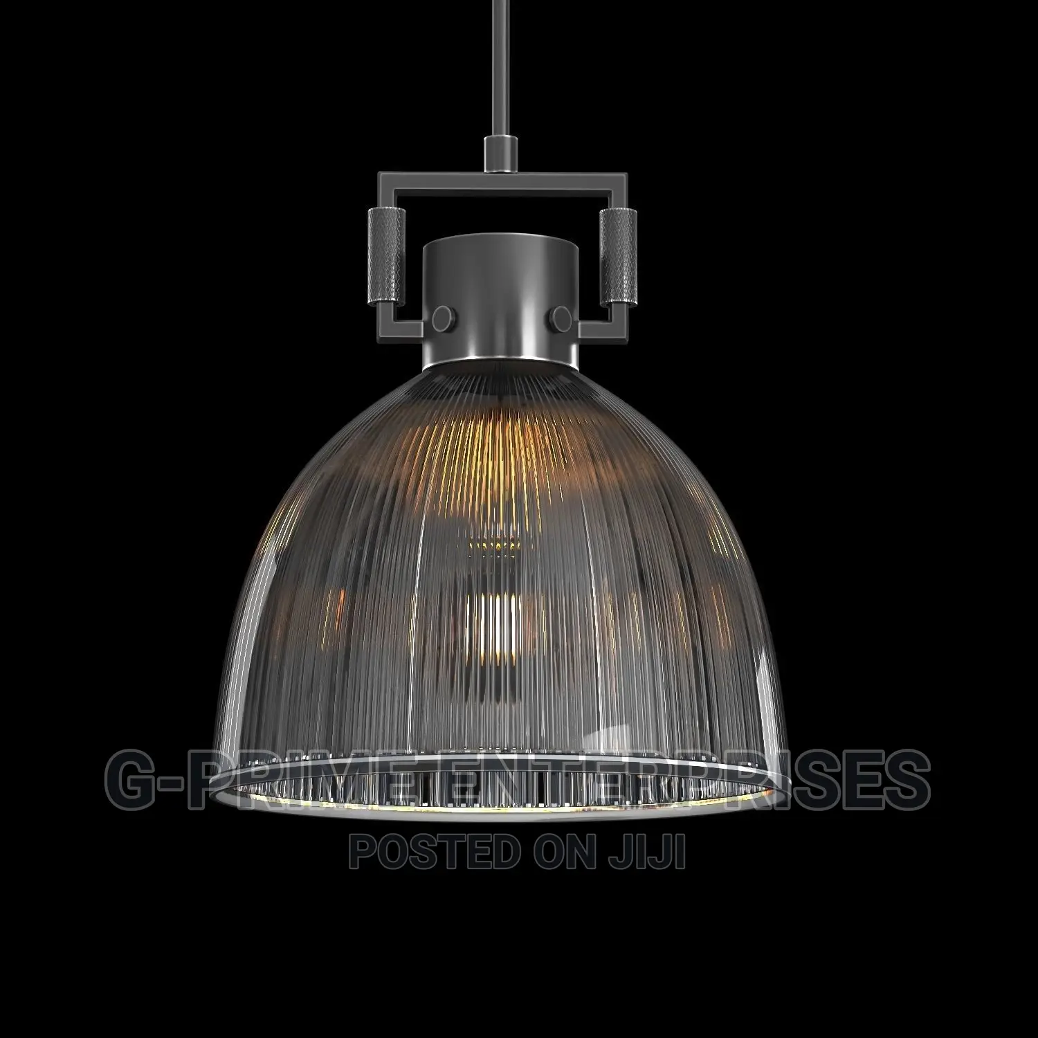 Prismatic Pendant Light -Cloche Pendant Light